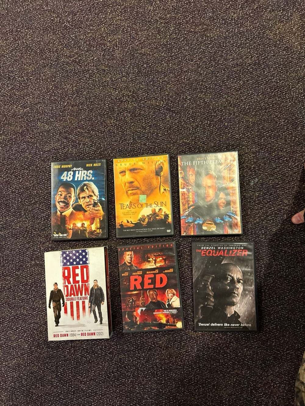 Action Movie DVD Lot of 6.